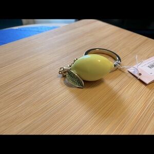Kate spade lemon key fob